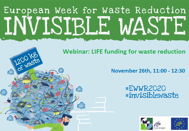 LIFE funding for waste reduction webinar